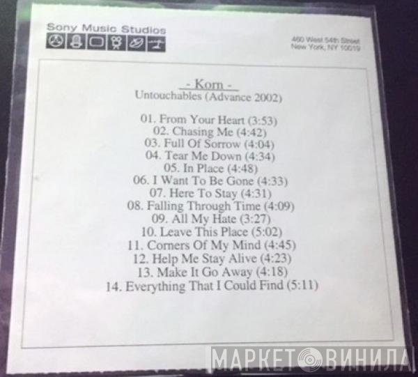 Korn  - Untouchables