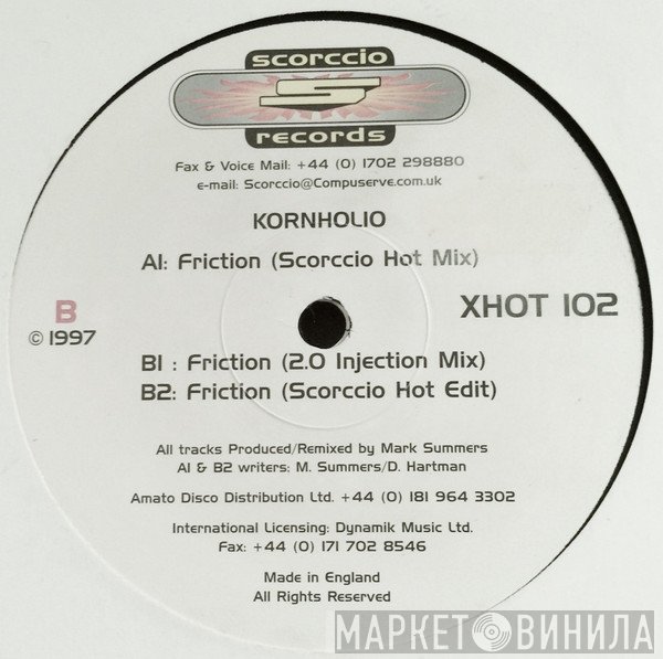 Kornholio - Friction