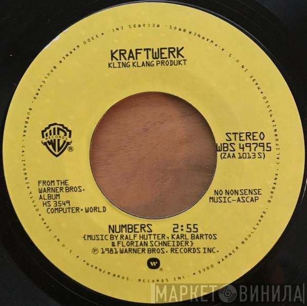 Kraftwerk  - Numbers / Computer Love