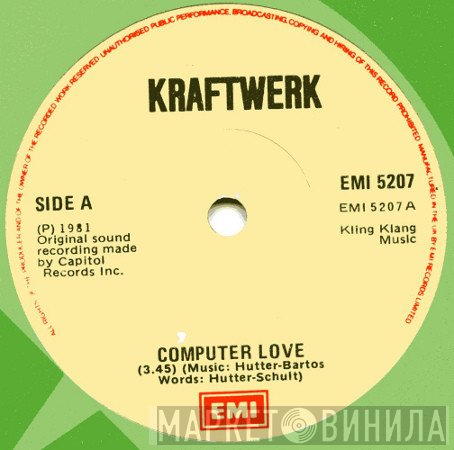 Kraftwerk  - Computer Love
