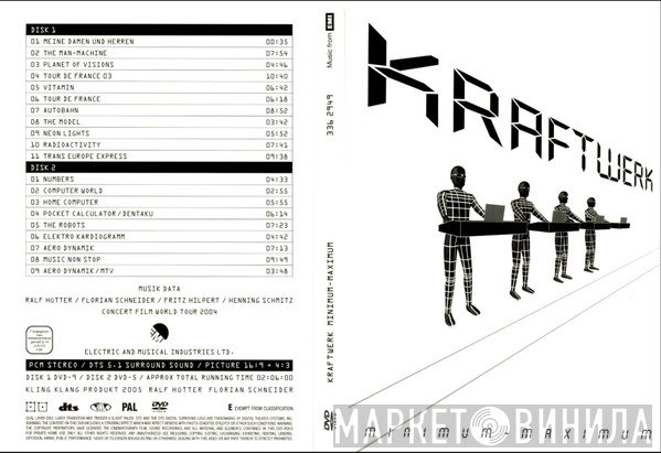 Kraftwerk  - Minimum-Maximum