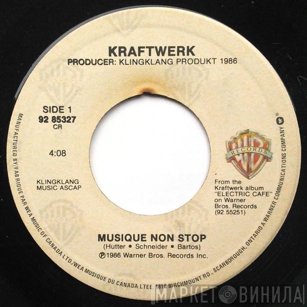 Kraftwerk  - Musique Non Stop