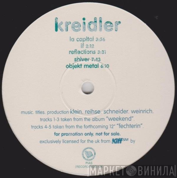 Kreidler - Weekend / Fechterin Sampler