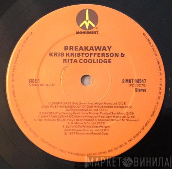 Kris Kristofferson & Rita Coolidge - Kris & Rita Breakaway