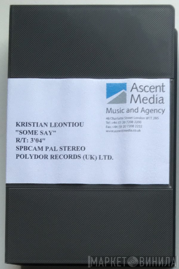 Kristian Leontiou  - Some Say
