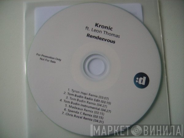 Kronic  Ft. Leon Thomas   - Rendezvous