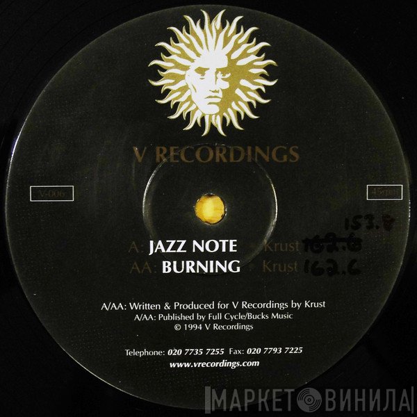 Krust - Jazz Note / Burning
