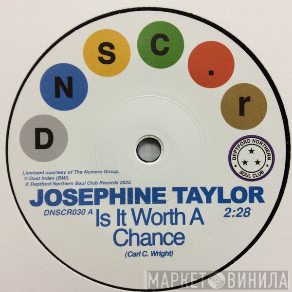 Krystal Generation, Josephine Taylor  - Is It Worth A Chance / Satisfied