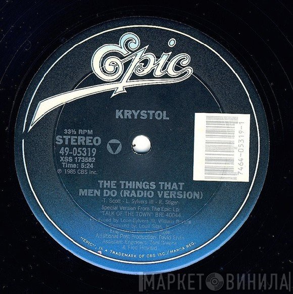Krystol - The Things That Men Do