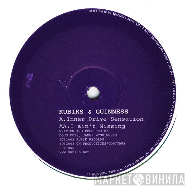 Kubiks, Guinness - Inner Drive Sensation / I Ain't Missing