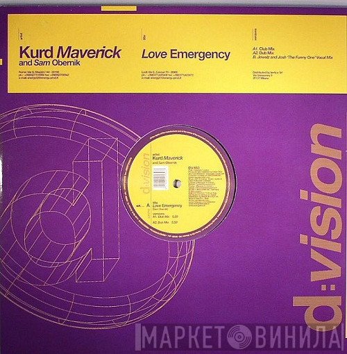 Kurd Maverick & Sam Obernik  - Love Emergency
