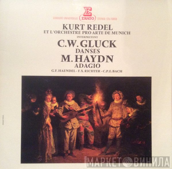 Kurt Redel ,Et L' Orchestre Pro Arte De Munich, Carl Philipp Emanuel Bach, Michael Haydn, Georg Friedrich Händel, Christoph Willibald Gluck, Franz Xaver Richter  - Interpretent