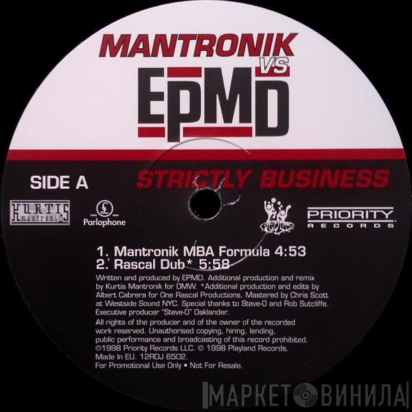 Kurtis Mantronik, EPMD - Strictly Business
