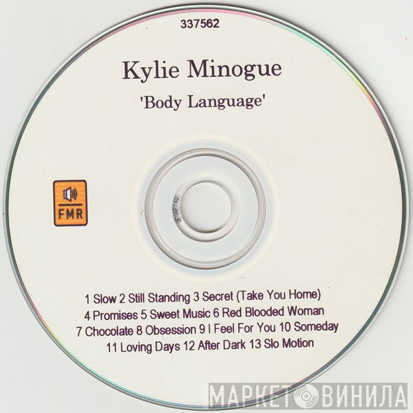 Kylie Minogue  - Body Language