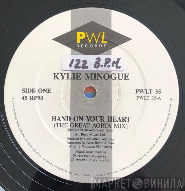 Kylie Minogue - Hand On Your Heart