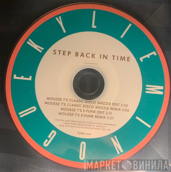 Kylie Minogue  - Step Back In Time