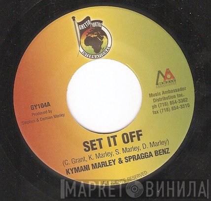 Kymani Marley & Spragga Benz / Determine  - Set It Off / No Time To Grudge