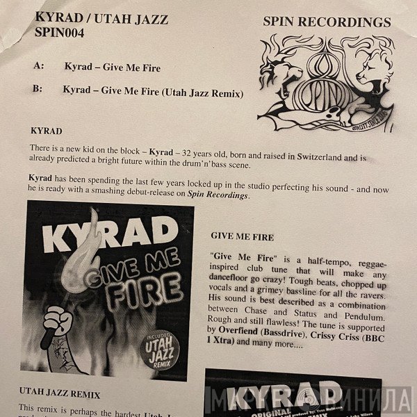 Kyrad - Give Me Fire