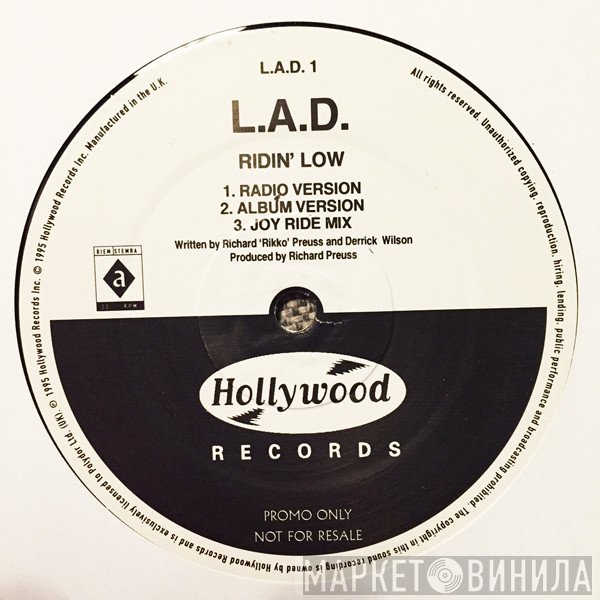 L.A.D.  - Ridin' Low