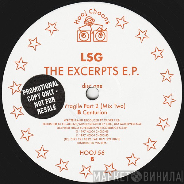 L.S.G. - The Excerpts E.P. (Disc One)