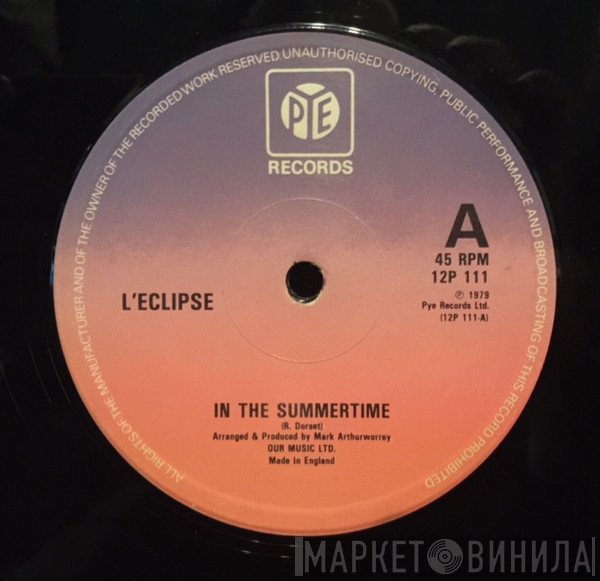 L'eclipse  - In The Summertime