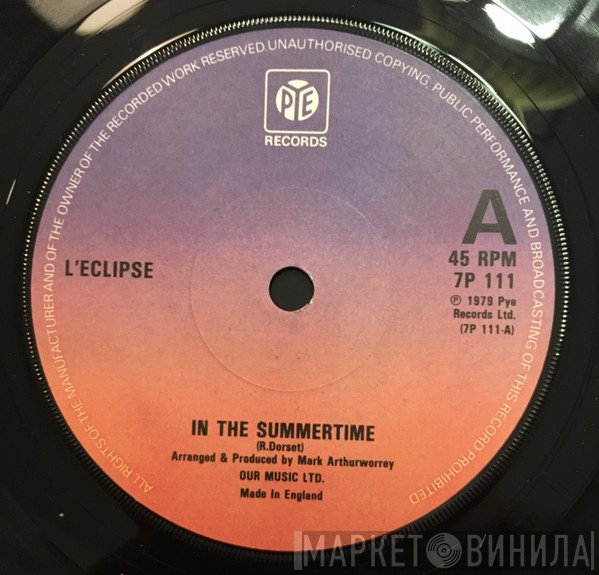 L'eclipse - In The Summertime