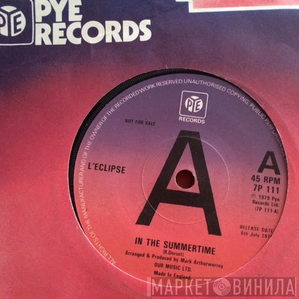 L'eclipse  - In The Summertime
