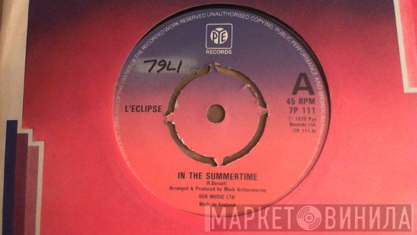 L'eclipse  - In The Summertime