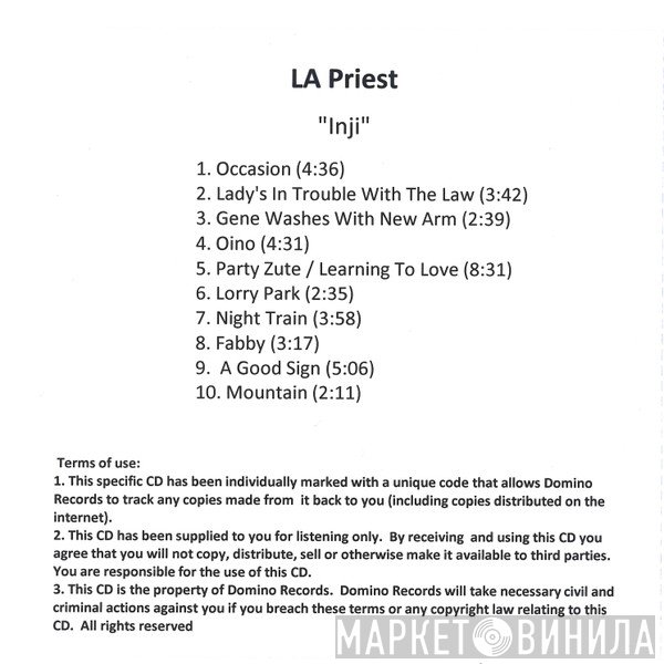 LA Priest  - Inji