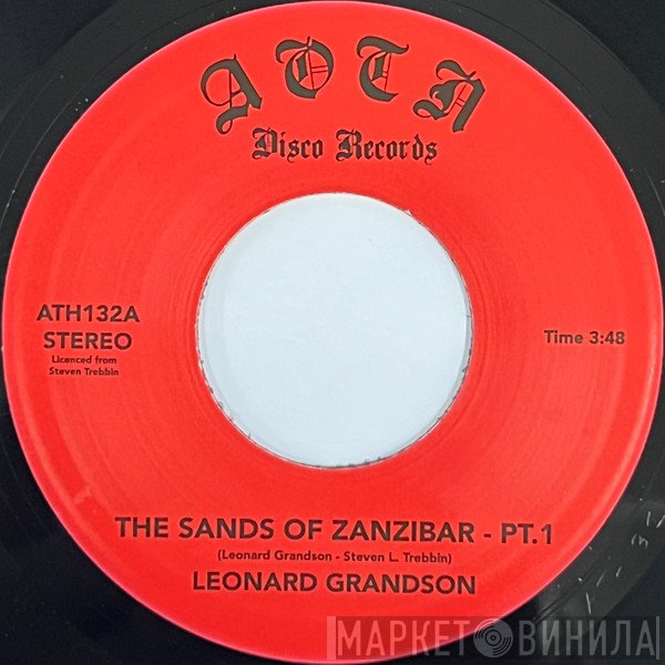 LEONARD GRANDSON - The Sands Of Zanzibar