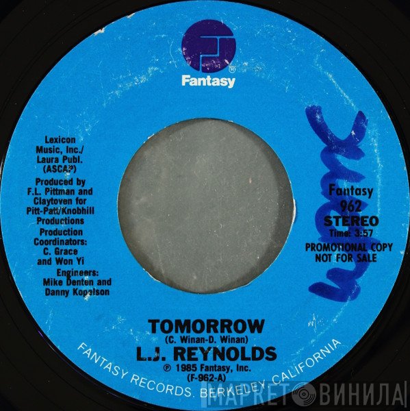 LJ Reynolds - Tomorrow