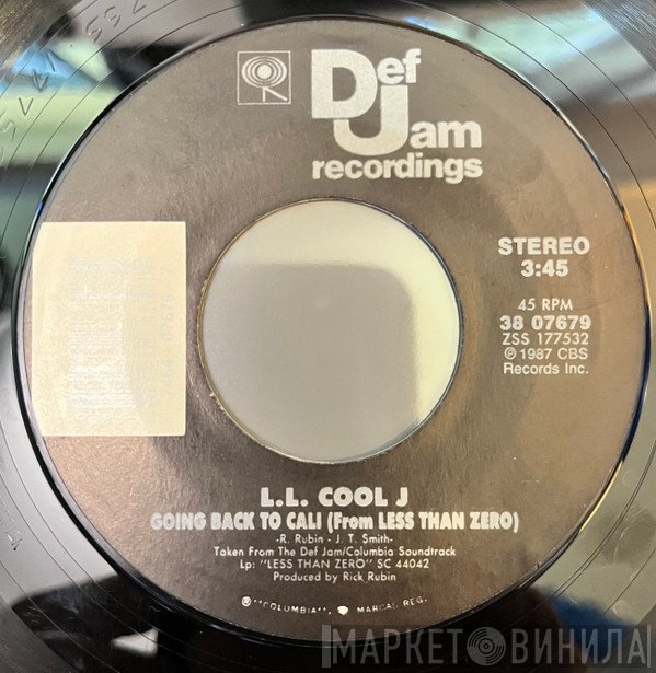 LL Cool J  - Going Back To Cali / Jack The Ripper