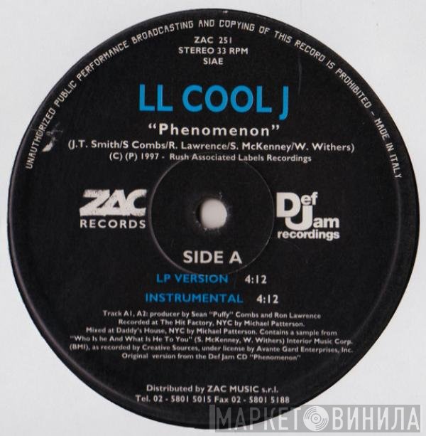 LL Cool J  - Phenomenon