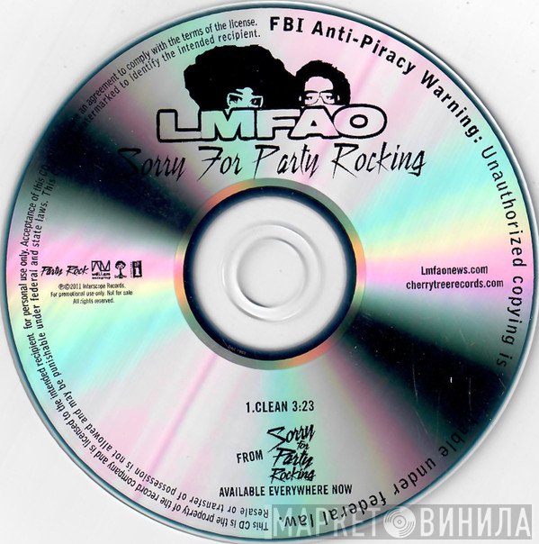LMFAO  - Sorry For Party Rocking