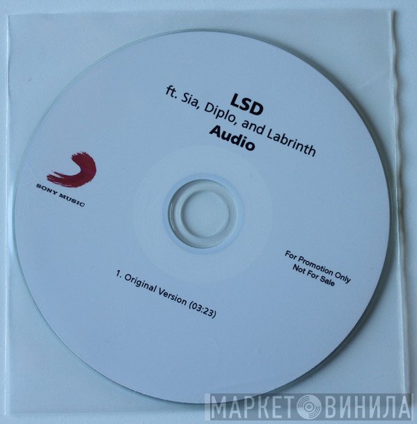 LSD  Ft. Sia, Diplo And Labrinth  - Audio
