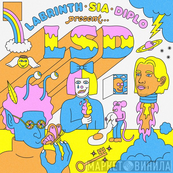 LSD  feat. Sia, Diplo & Labrinth  - No New Friends