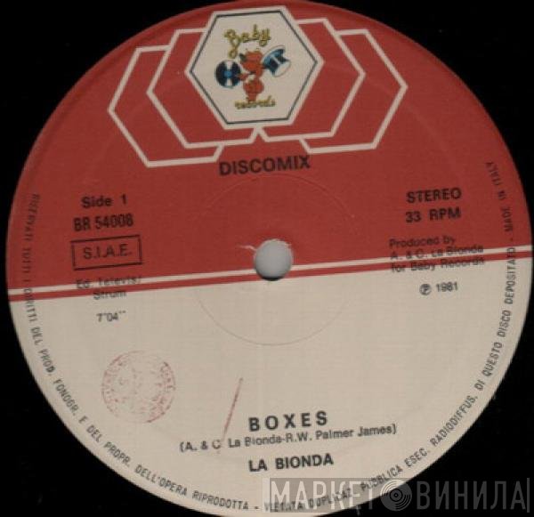 La Bionda  - Boxes