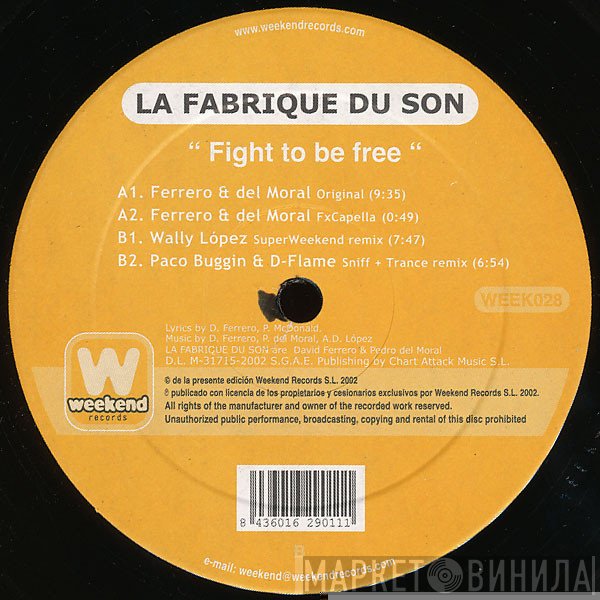 La Fabrique Du Son - Fight To Be Free