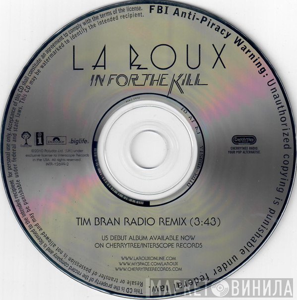 La Roux  - In For The Kill