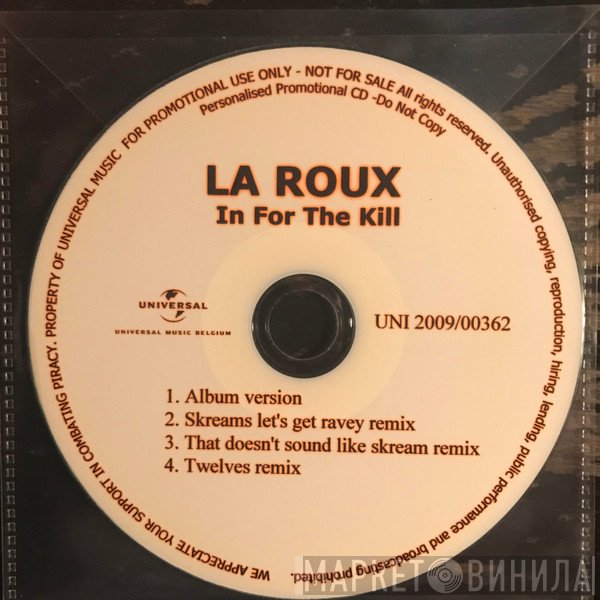 La Roux  - In For The Kill
