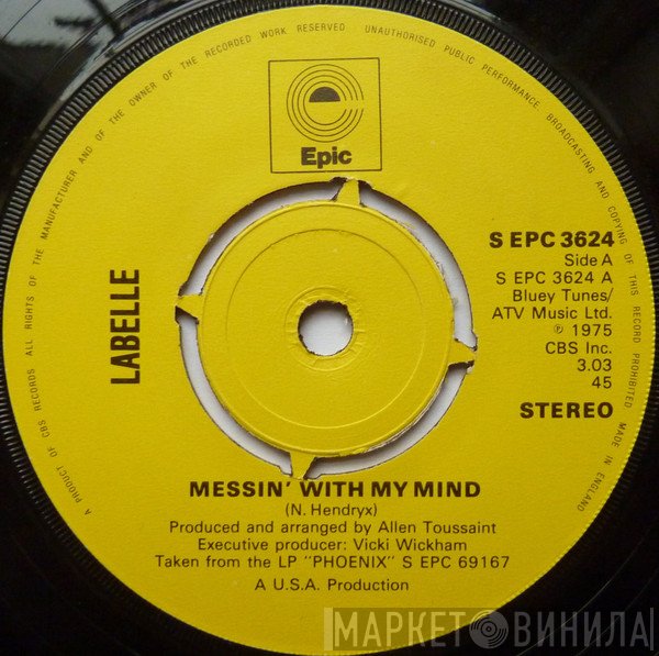 LaBelle - Messin' With My Mind / Take The Night Off