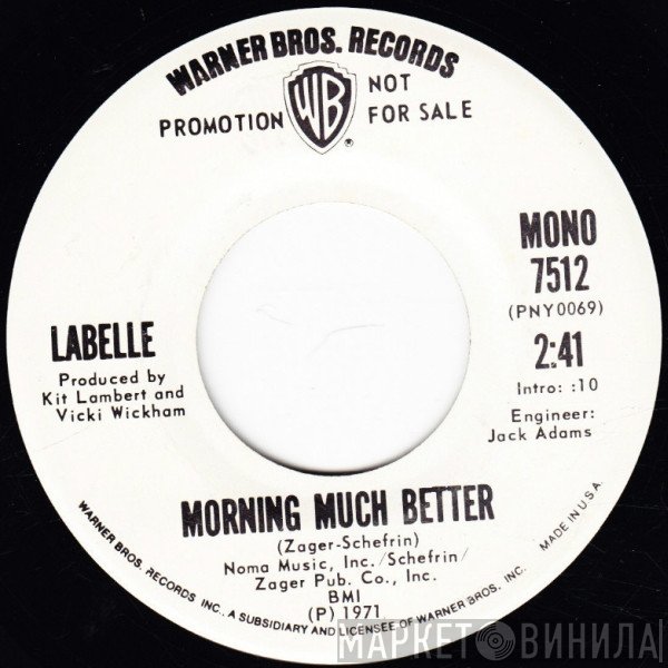 LaBelle - Morning Much Better