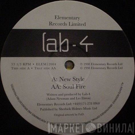 Lab 4  - New Style / Soul Fire