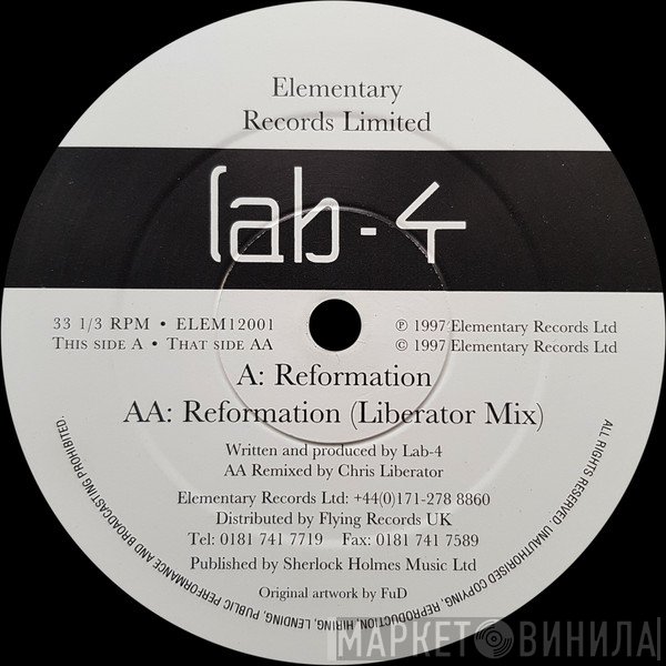 Lab 4  - Reformation