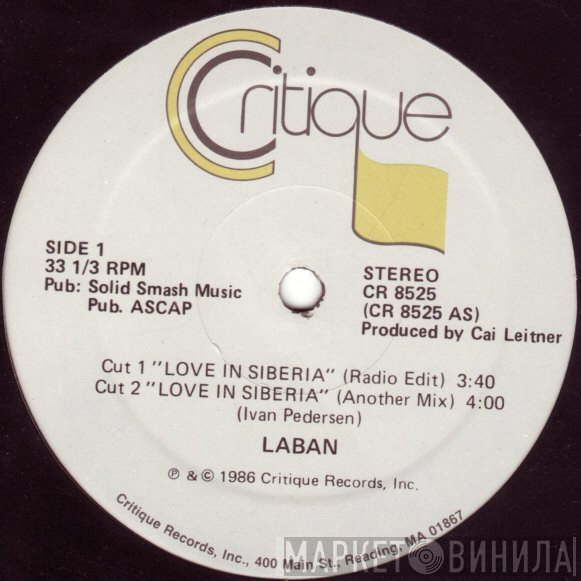 Laban  - Love In Siberia