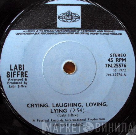 Labi Siffre - Crying, Laughing, Loving, Lying