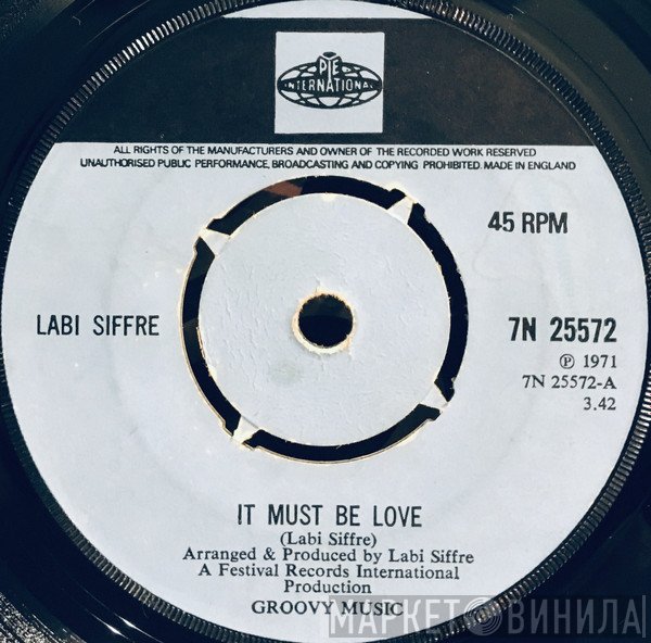 Labi Siffre - It Must Be Love