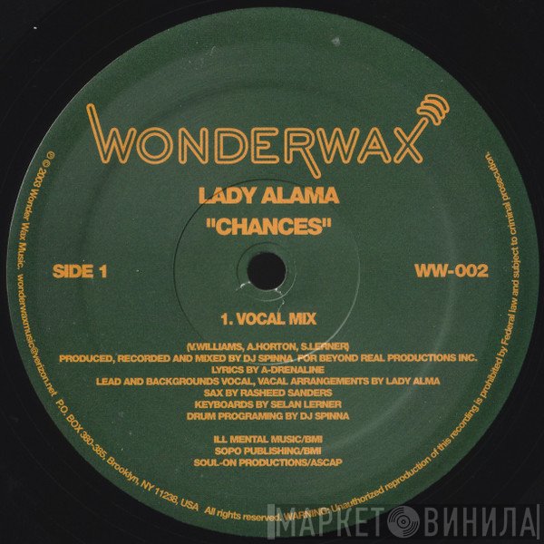 Lady Alma - Chances