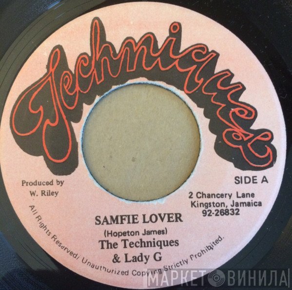 Lady G, The Techniques - Samfie Lover