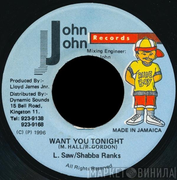 Lady Saw / Shabba Ranks  - Want You Tonight